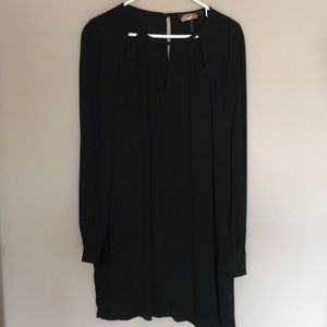 BCBG Black Tunic Shirt Dress Small